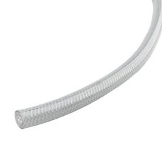 HOSE, 1/4IN ID, HEAVY WALL PVC, CLEAR BRAIDED HOSE, 1/4IN ID, HEAVY WALL PVC, CLEAR BRAIDED