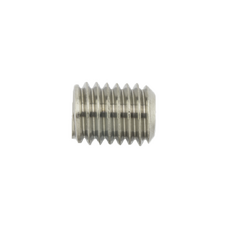SCREW, SET, HEX SOC,M8-1.25 x 10,FLATPOINT,SS