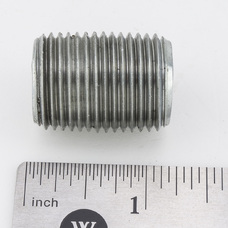 NIPPLE, 1/2 NPT, CLOSE,STEEL, GALV. NIPPLE, 1/2 NPT, CLOSE,STEEL, GALV.