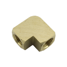 ELBOW, 1/4 NPTF, BRASS