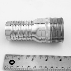 NIPPLE,"KING" COMBINATION 1-1/2NPTMx1-1/2 BARB,ST NIPPLE,"KING" COMBINATION 1-1/2NPTMx1-1/2 BARB,ST
