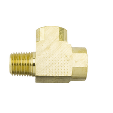 FITTING, STREET TEE,1/4 NPT, BRASS FITTING, STREET TEE,1/4 NPT, BRASS