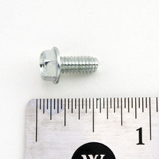 SCREW;#8-32x3/8 LG,TYPEB,BLUNT PNT,SLOTTED HEX WAS