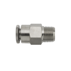 FITTING, PUSH-IN,1/4 TUBE x1/8 NPTM, BRASS FITTING, PUSH-IN,1/4 TUBE x1/8 NPTM, BRASS