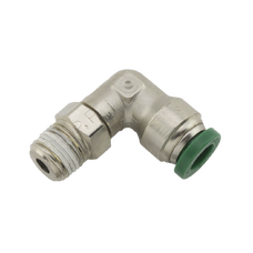 FITTING, PUSH-IN, 90 DEG, SWIVEL, 1/4 TUBEx1/8 NPT FITTING, PUSH-IN, 90 DEG, SWIVEL, 1/4 TUBEx1/8 NPT