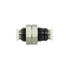 FITTING,PUSH-IN,BULKHEADUNION,1/4 TUBE,PLASTIC FITTING,PUSH-IN,BULKHEADUNION,1/4 TUBE,PLASTIC