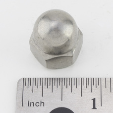 NUT, ACORN, 7/16-14 UNC,SS NUT, ACORN, 7/16-14 UNC,SS