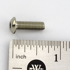 SCREW, M5-.8 X 16MM LG, SOC BUT HD, SS