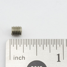 SCREW, SET, M5-.8 x 5mm LG, 18-8 SS, FLAT POINT, 2.5mm