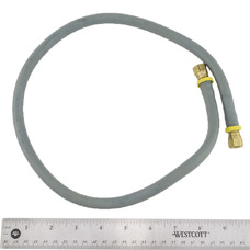 HOSE ASSY, 1/4 IDx28 LG, ENDS: JIC SWIVEL NUT HOSE ASSY, 1/4 IDx28 LG, ENDS: JIC SWIVEL NUT