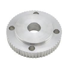 PULLEY, TIMING, ALUMINUM, 10 mm WIDTH, 0.85 inch Bore 60 TEETH