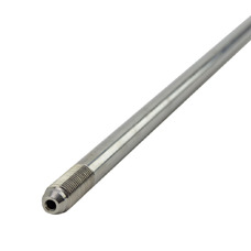 NIPPLE, 3/8 OD X .125 ID X 3.75 LG, CONED & THREADED NIPPLE, 3/8 OD X .125 ID X 3.75 LG, CONED & THREADED