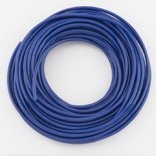TUBING, 5/32 OD x 3/32 ID POLYURETHANE, BLUE, 516"L