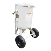 ABRASIVE TANK ASSEMBLY 600 LBS