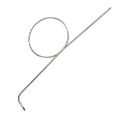 NIPPLE, CIRCULAR, 3/8 ODx .125 ID, 30" LONG NIPPLE, CIRCULAR, 3/8 ODx .125 ID, 30" LONG