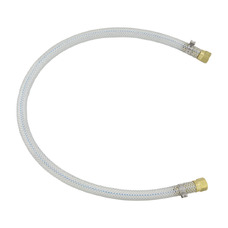 HOSE ASSY, BRAIDED, 1/4" ID, 19" LONG HOSE ASSY, BRAIDED, 1/4" ID, 19" LONG