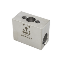 FITTING, CLAMP BAR TEE, 3/8