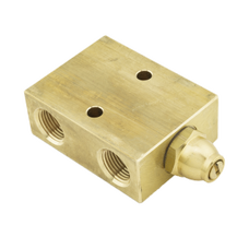 VALVE, BYPASS, 0.375 NPT, WITH PLUG