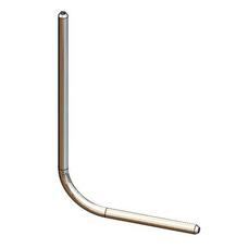 NIPPLE, COIL, 90 DEG, A-JET